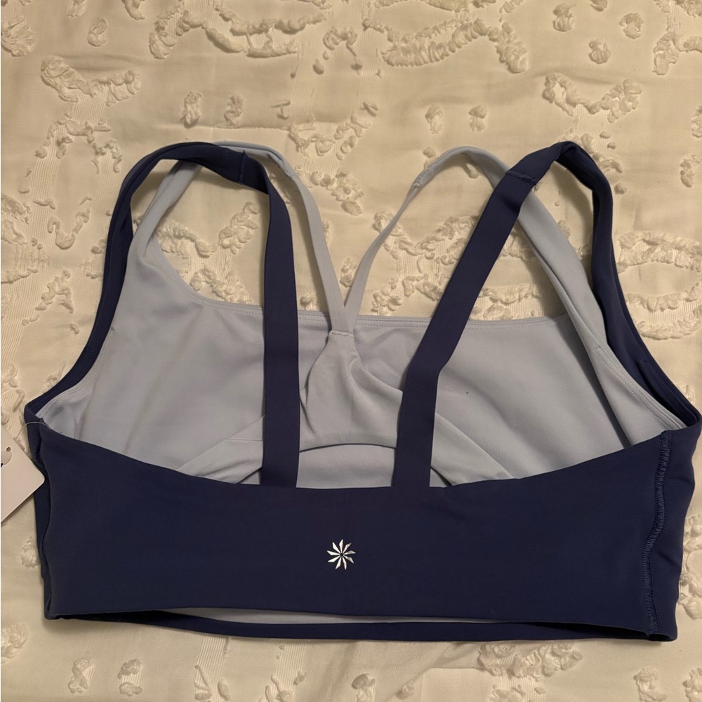 Athleta Purple Sports Bra - Picture 4 of 5